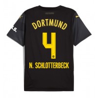 Echipament fotbal Borussia Dortmund Nico Schlotterbeck #4 Tricou Deplasare 2024-25 maneca scurta